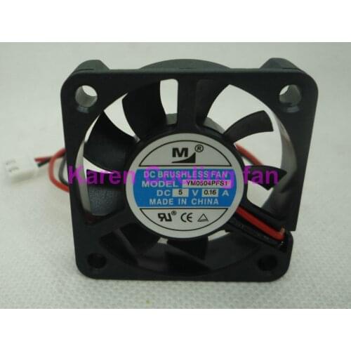 Huaxia YM0504PFS1 DC 5V 0.16A 40x40x10mm 2-Wire Server Cooling Fan