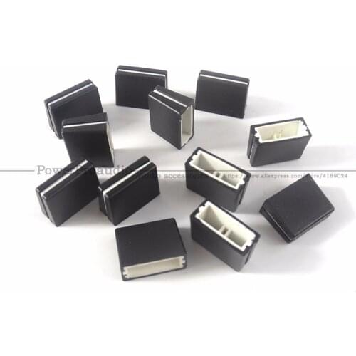 20pcs/lot Channel Crossfader potentiometer Fader Cap Knob For PIONEER DJM-250 350 400 600 700 800 Mixer Black Color