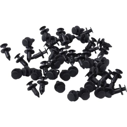 50PCS Auto Car Plastic Bumper Pin Rivet Fasteners Trim Clip Interior Panel Door Clips -Door Panel Clips Assortment Set