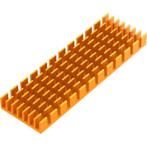 Aluminum M.2 Heatsink Cooler Heat Sink Thermal Conductive Adhesive For Ngff Nvme Pcie 2280 Ssd Hard Drive Disk