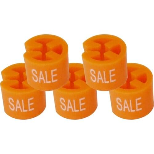 Colored Sale Sign Clothes Hanger Size Marker Garment Plastic Sale Size Markers Label Sign Tag