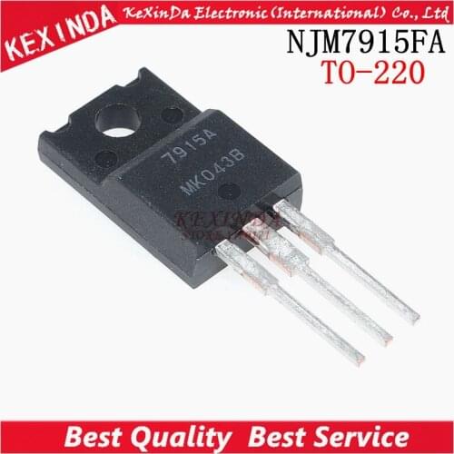 NJM7915FA NJM7915F 7915A TO-220 20pcs/lot Free shipping