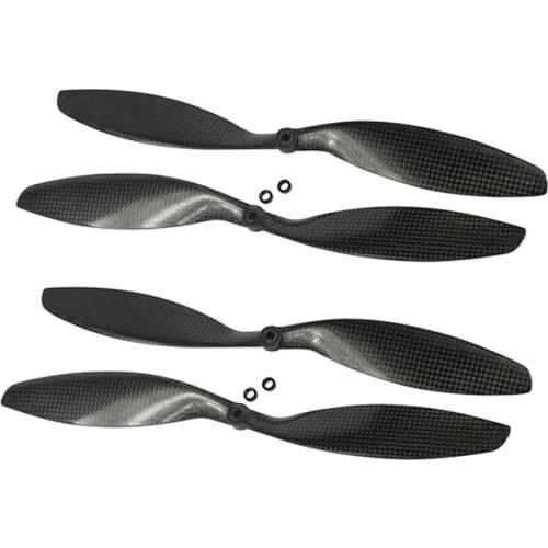 3k Carbon Fiber CW CCW Propellers 8x4.5 9x4.7 10x4.5 10x4.7 11x4.7 12x3.8 12x4.5 14x4.7 Props for Racing FPV Drone