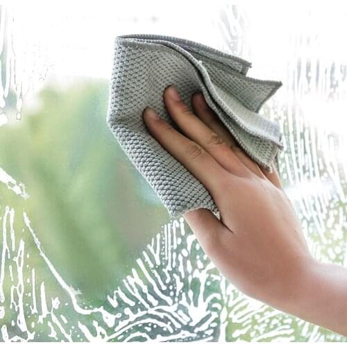 1Pc Cleaning Towel Anti-grease Cleaning Cloth Multifunction Home Washing Dish Kitchen Supplies Wiping Rags