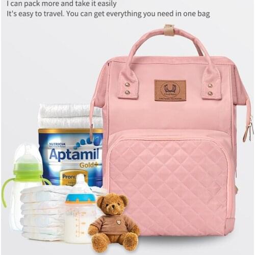 Baby Diaper Bag Large Capacity Mommy Backpack For Mom Maternity Baby Nappy Nursing Bags Multi-function Outdoor Travel Nappy Bags