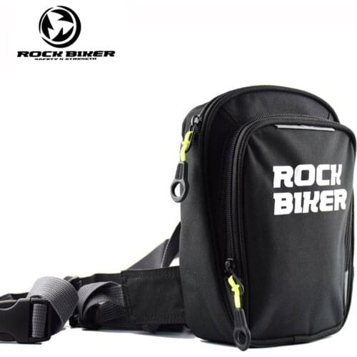 ROCK BIKER Motorcycle Bag Messenger Riding Hip Bum Waist Pack Motorcycle Drop Leg Cross Over Bag Outdoor Motor Bike Cycling Bag