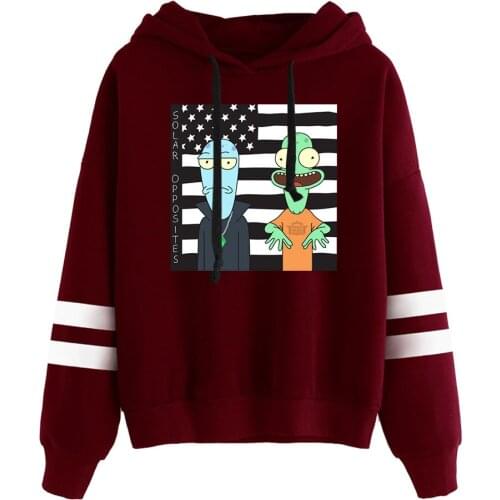 Solar Opposites hoodies Streetwear Cotton Girls Hoodie Text Pattern Print Loose Casual unisex hoodies Men pullover