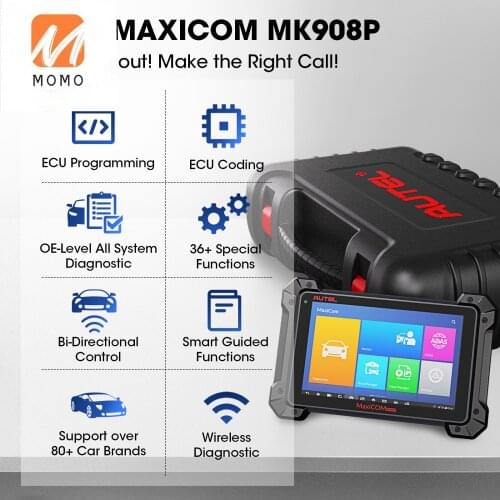 Universal autel maxicom mk908p j2534 program ms908s mk908 ms908 my908 maxisys repairing programmer