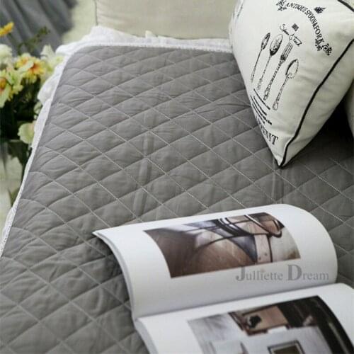 Hot pink Grey carpet quilted bedroom floor tapetes sofa cushion cover princess tapis lace rug home carpets for sofa bedroom rug