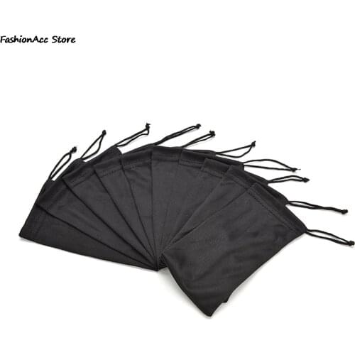 1 Pcs 17*8.5cm Soft Cloth Eyewear Cases Bag Microfiber Dust Waterproof Storage Pouch Glasses Carry Bag Eyewear Container Acc