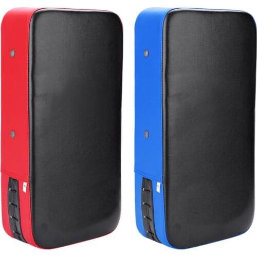 1pcs Punching Bag Boxing Pad Sand Bag Thickening Taekwondo MMA Hand Kicking Pad PU Leather Training Gear Muay Thai Foot Target