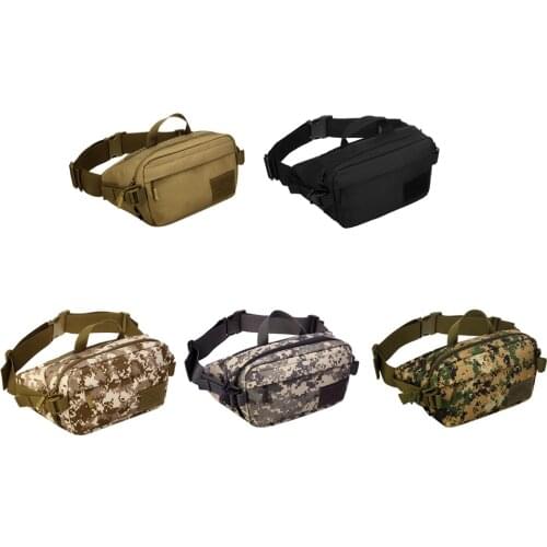 1 Piece Outdoor Pouch Waist Belt Bag Camping Hiking Shoulder Bag Backpack Waist Pack