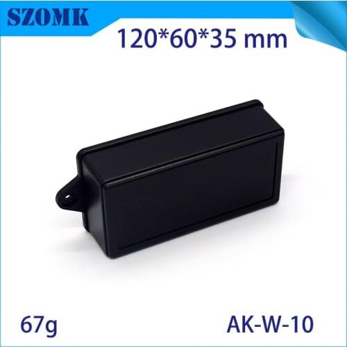 10pcs szomk abs plastic enclosure manufacturers DIY controller shell abs material plastic pcb enclosure 120*60*35mm