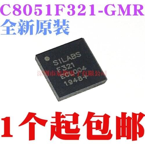 100% New&original C8051F321 C8051F321-GMR QFN-28 In Stock