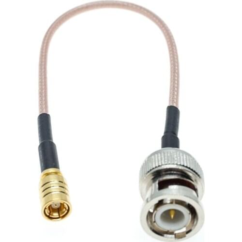 BNC Male to SMB Female connector Coax RF Pigtail FPV Jumper Cable RG316