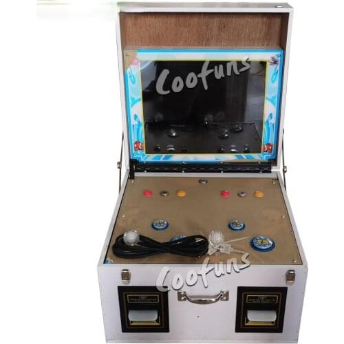 DHL EXPRESS Material Double Players Cabinets Casino Machine Fishing Hunter Games Portable Fish Suitcase