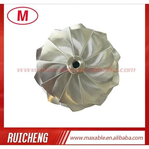 GT45 79.40/98.10 mm 10+0 blades high performance turbocharger billet/milling/aluminum 2618 compressor wheel