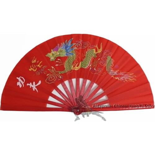 Chinese Tai chi Wushu Fans Martial arts Kung fu Dancing Fan Bamboo High Quality Big Sound