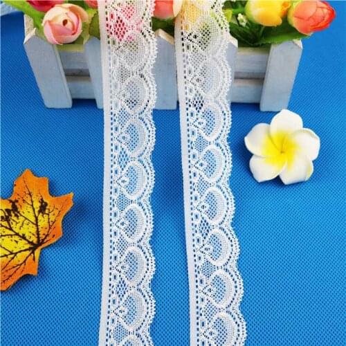 30mm 5yard Lace Ribbon Lace Trim Wedding Decoration Handcrafted Embroidered Sewing DIY Material Tablecloth decorative lace JJ258