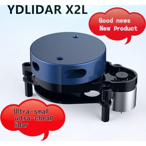 EAI YDLIDAR X2L 360° Laser Scanner 360 Laser Range Scanner 8m for ROS Vehicle Navigation ROS Car Routine Planning
