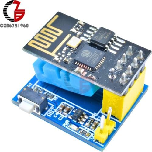 Wifi Control ESP8266 ESP-01 ESP-01S Temperature Humidity Sensor Module for Smart Home Temperature Controller Thermostat DIY Kit