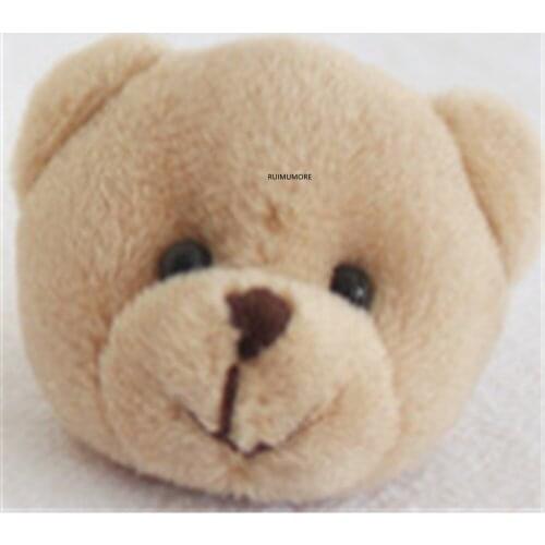 Little cute 2Colors , 4CM Bear accessories plush stuffed , bear animal Plush Toy