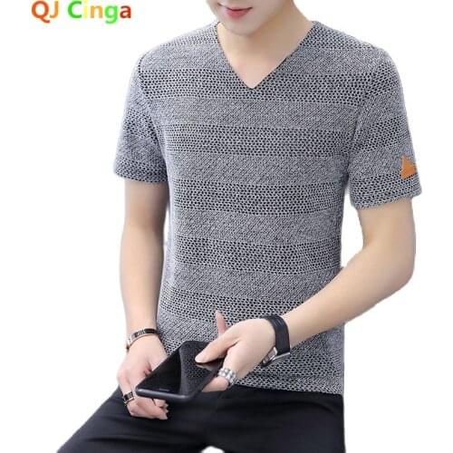Мужские трикотажные футболки Qj cinga China At AliExpress