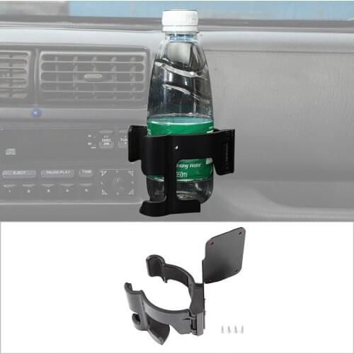 TESIN Car Bracket for Jeep Wrangler Water Cup Holder Bracket Mobile Phone Holder For Jeep Wrangler TJ 1997-2006 Car Accessories