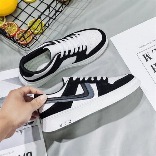 Comfort For Male Leather 2021 New Platform Sneakers Men Breathable Casual Walking Running Shoes Outdoor Travel Fitness