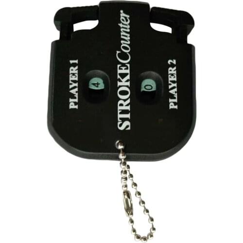 Mini Handy Double Sides Score Counter Golf Stroke Shot Putt Score Counter Without Key Chain Golf Trainning Tool