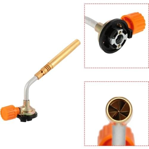 Outdoor Versatile Butane Burner Solder Blower Welding BBQ Torch Culinary Lighter Gas Flame Blower for Kitchen Camping