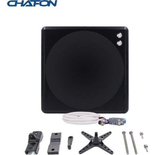 Chafon 10m tcp/ip uhf long range reader built-in 8dbi circular antenna provide free SDK for car parking and warehouse management