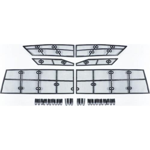 Wotefusi Stainless Steel ABS Insect Grille Mesh Grill Inserts Insect Net Insect-Proof Net for Toyota Camry 2018 [QP1120]