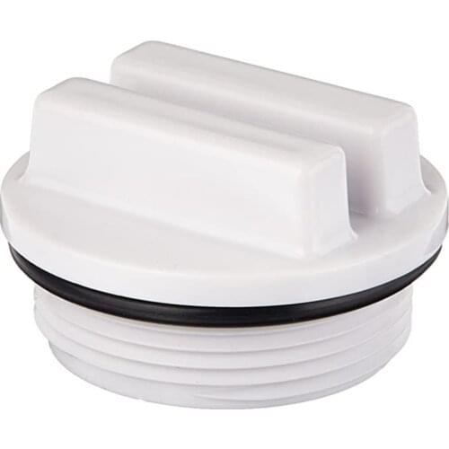 Antifreeze Plug Plugs 1.5" Winter With O-ring PP White 1.5'' Return Pipe Filter Universal Accessories