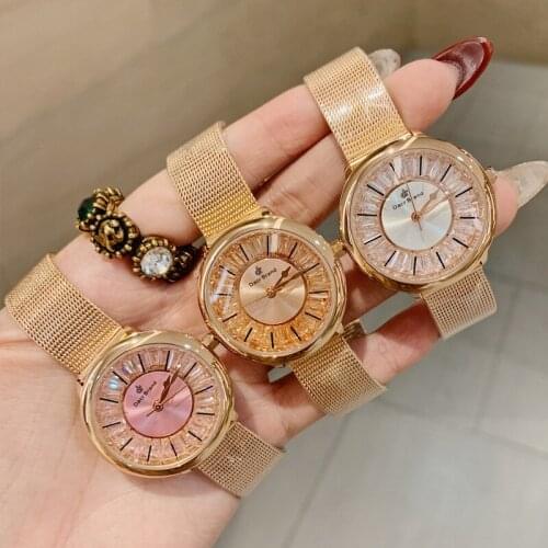 Dacr new fashionable light luxury all Diamond Dial womens watch INS Hot selling womens watch quartz diamond bracelet watches