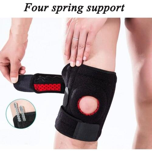 2 PCS Kneepads Protective Football Tennis Extreme Sports Knee Pads Fitness Knee Support Cycling Knee Protector Kneepad DHX004