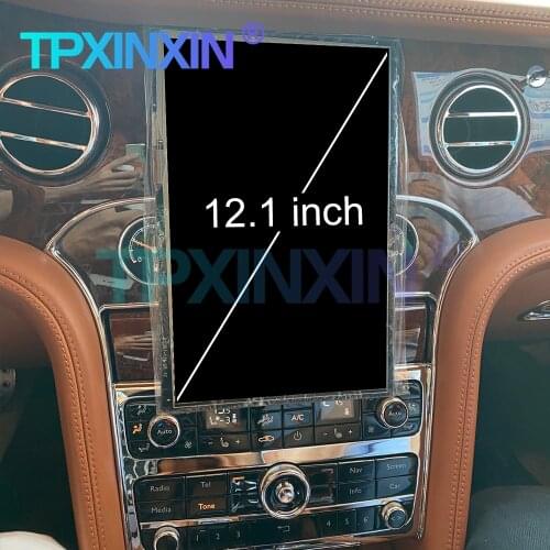 Car Radio Carplay For Bentley Mulsanne 2012-2019 Android 10 Auto GPS Navigation Multimedia Player Headunit Tape Recorder Stereo