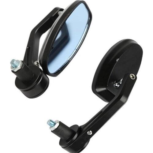 7/8" BAR END Black Bar End Mirrors 7/8" For Suzuki Bandit GSF 600 1200 1250 B-King Gladius