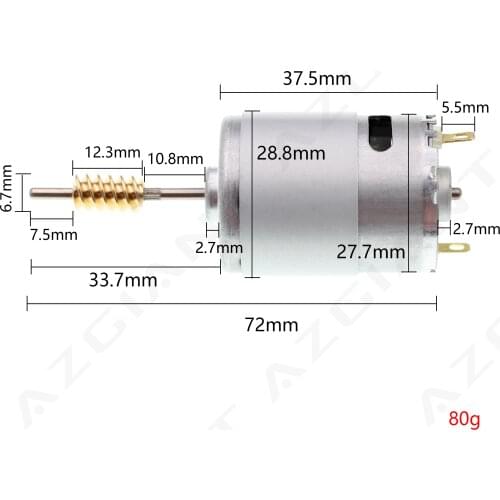 1pcs Azgiant car luggage trunk door lock motor for Volkswagen Touareg for Porsche Cayenne rear lock actuator Lock actuator motor