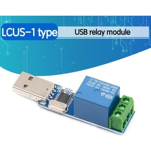 LCUS-1 type USB Relay Module Electronic Converter PCB USB Intelligent Control Switch