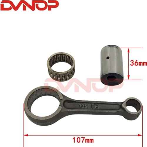 Gy6 Pedal motorcycle 139qmb 132qmb gy6 / 49cc / 50cc / 60cc / 4 stroke Crankshaft connecting rod
