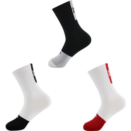 2 Pairs Brand New Men Printed Non Slip Socks Compression Socks Sports Socks
