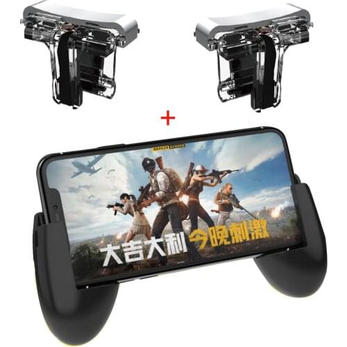 PUBG Mobile trigger gaming controller gamepad joystick game controller handle grip fire button for smart phone telefon oyun kolu