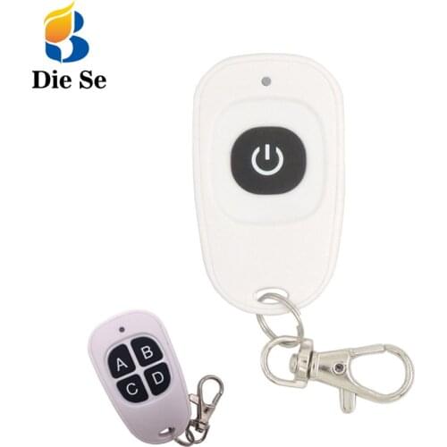 433Mhz Transmitter Key Fob EV 1527 Learning Code Wireless rf Remote Control for Light Gate Garage Door controller No Clone