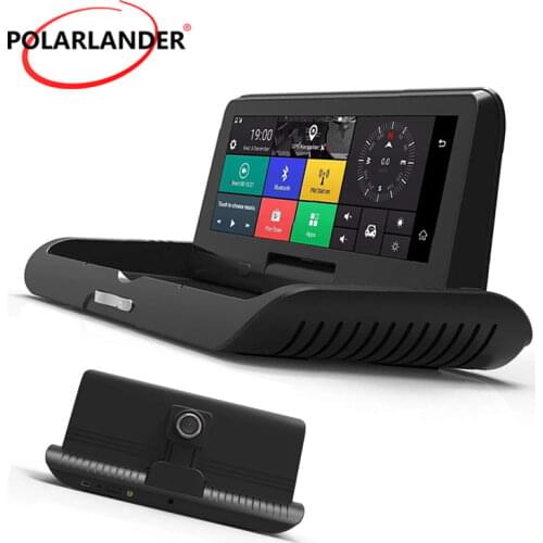 Android 4G one-button image integrated machine navigation reversing automatic folding 8-inch driving recorder GPS