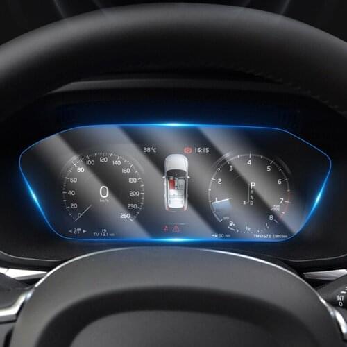 TPU Modification Car Dashboard Protective Film Central Control Display Film for Volvo XC60 S90 2017-2020 Auto Interior Styling