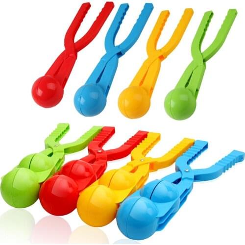 1pcs Snowball Maker Fight Clip Children Ball Maker Snowball Fight Clip Snowball Fight Artifact Outdoor Fun Sports Toy Snow Sand