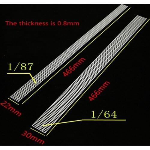 5pcs/lot ho train layout scale model fence for model building kits