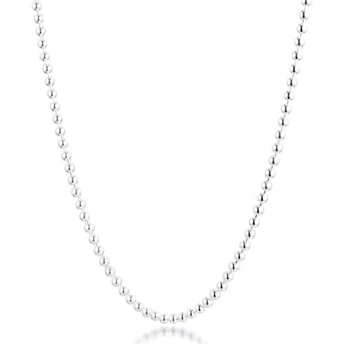 Chain Friends Free Shipping Wholesale 100% Real Sterling Silver S925 Fashion Collier Choker Jewelry Female Necklace for Women