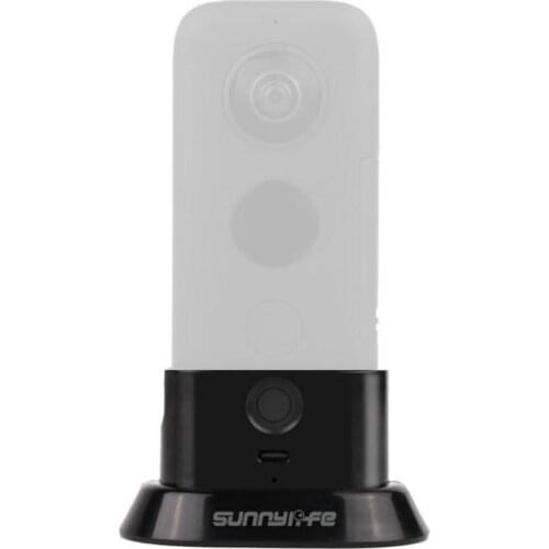 Stabilizer Holder Desk Mount Seat for Insta360 One X Cam Base Stand Mounting Desktop Table Charger Port Bracket